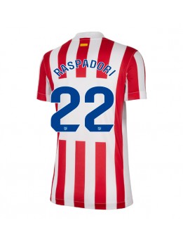 Atletico Madrid Giacomo Raspadori #22 Replika Hemmakläder Dam 2025-26 Kortärmad
